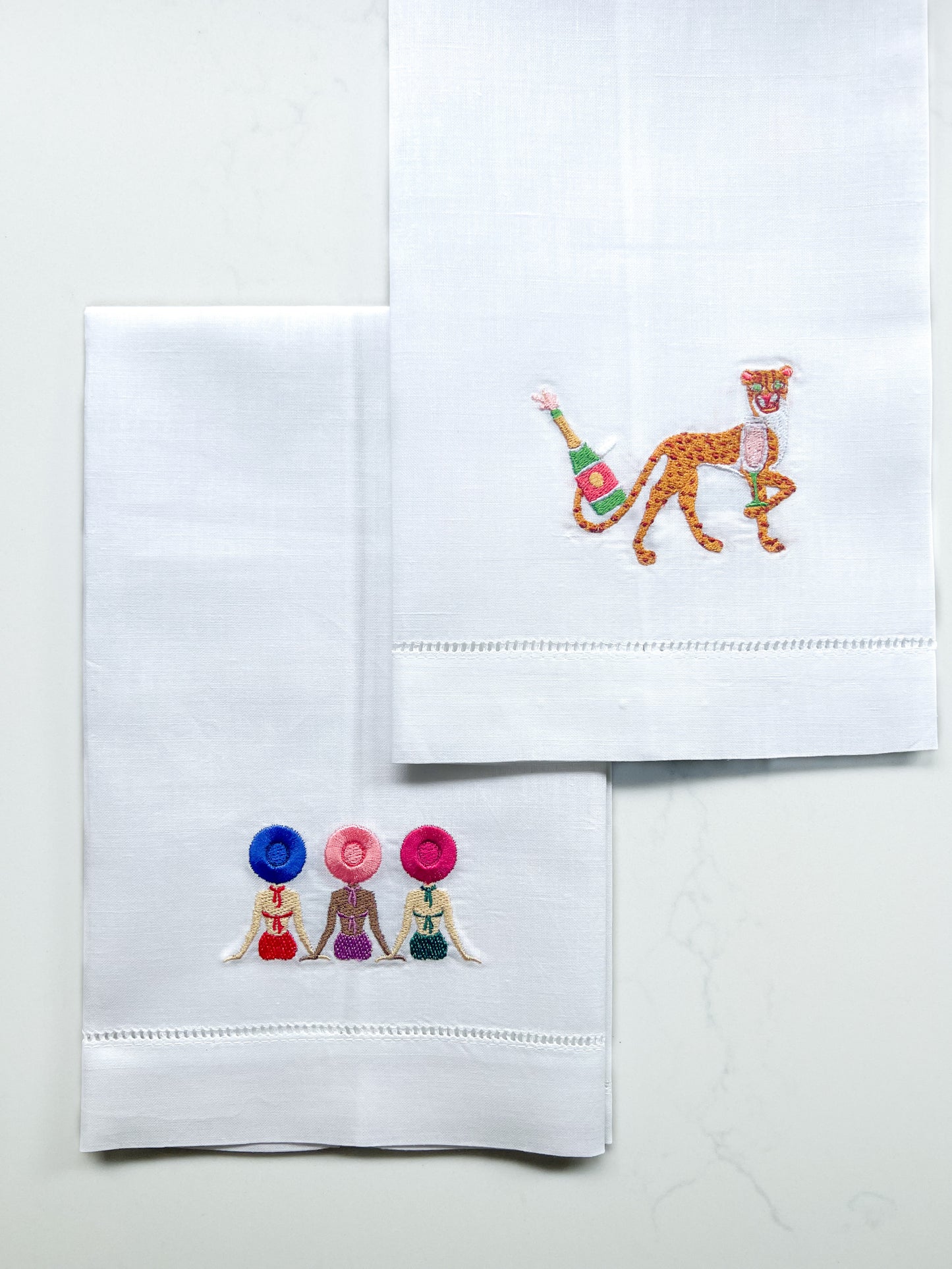 Tea Towel | Cheetah Champs 🥂