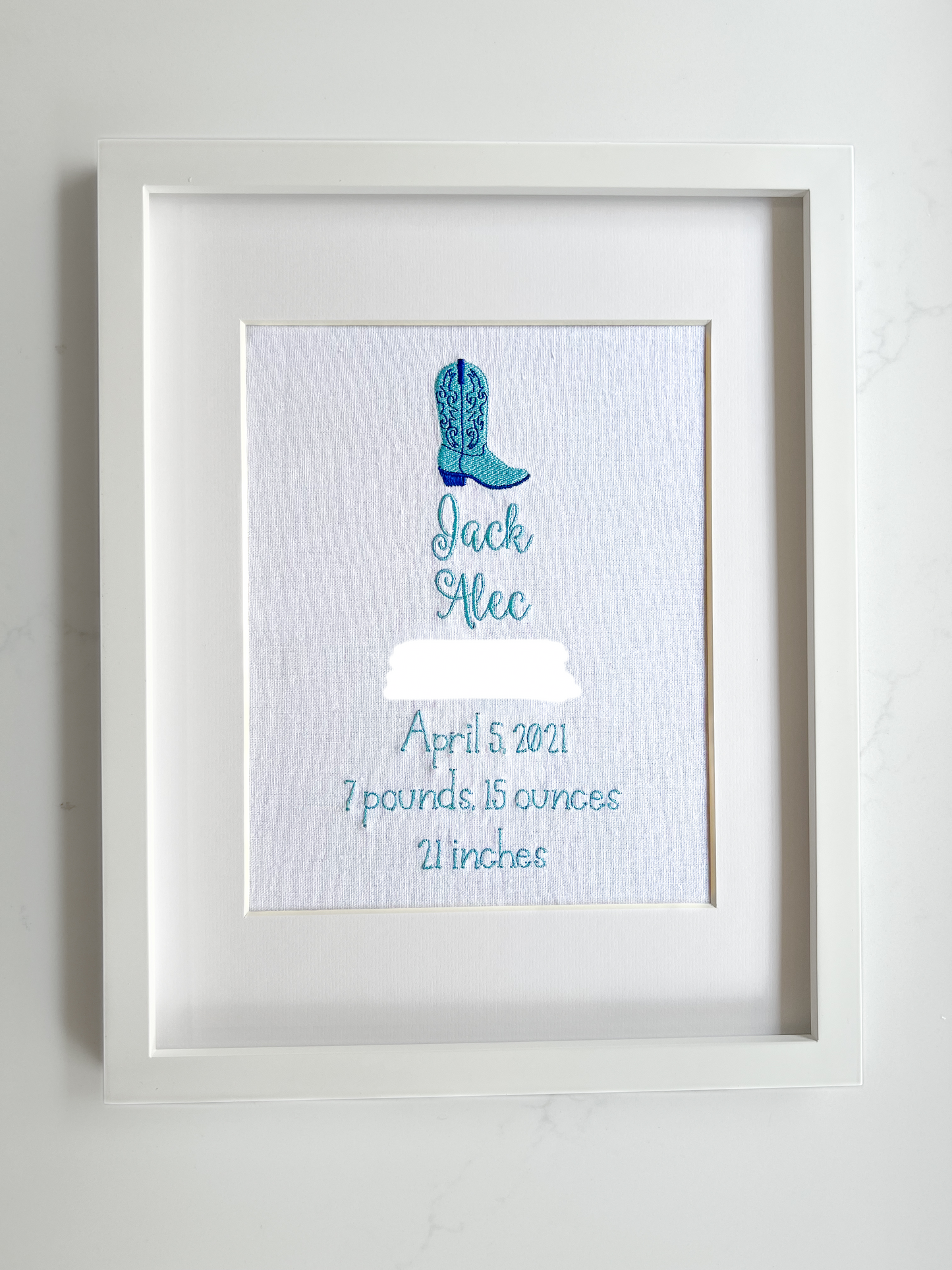 Birth Announcement | Boot
