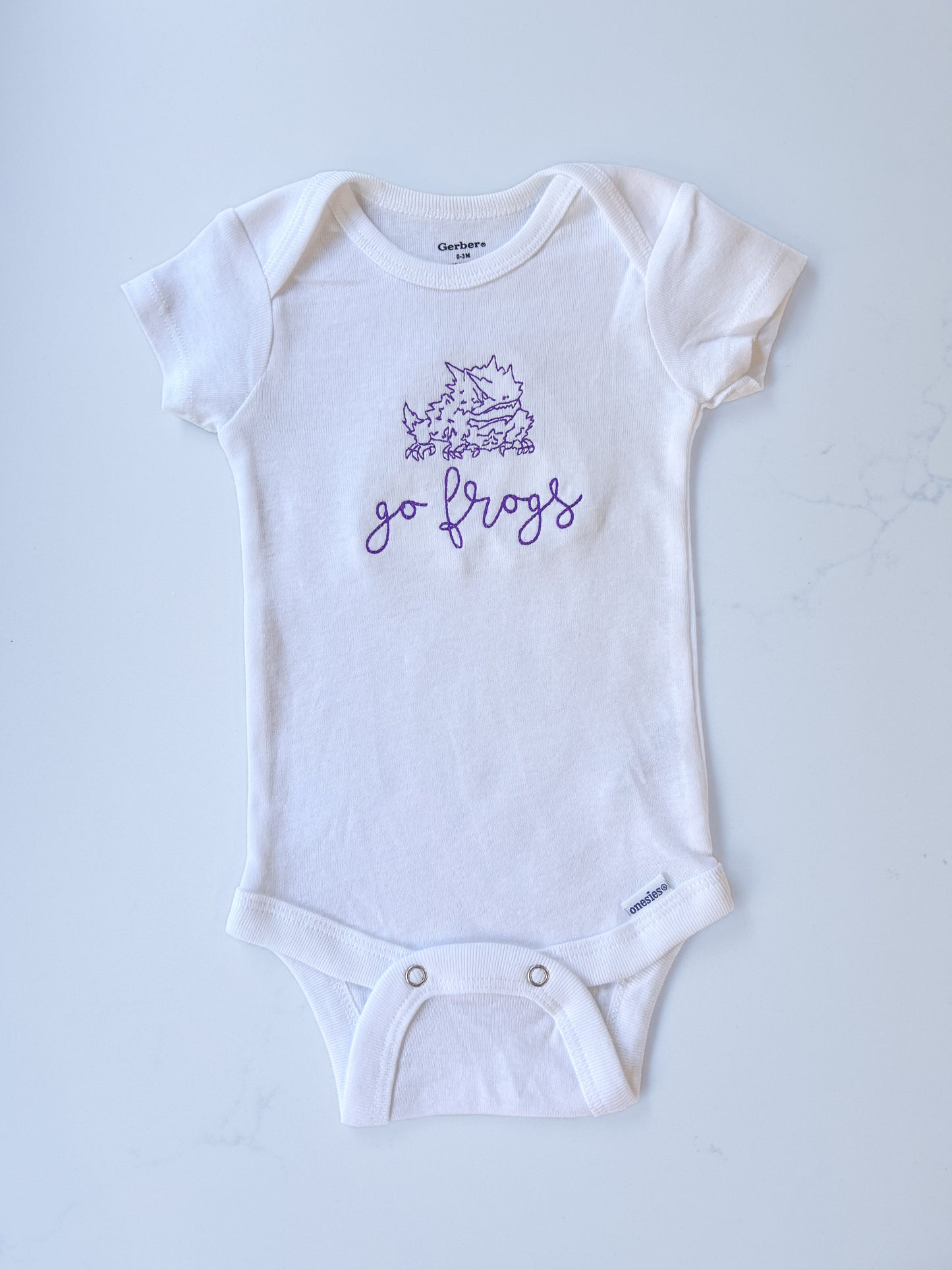 G O FROGS onesie
