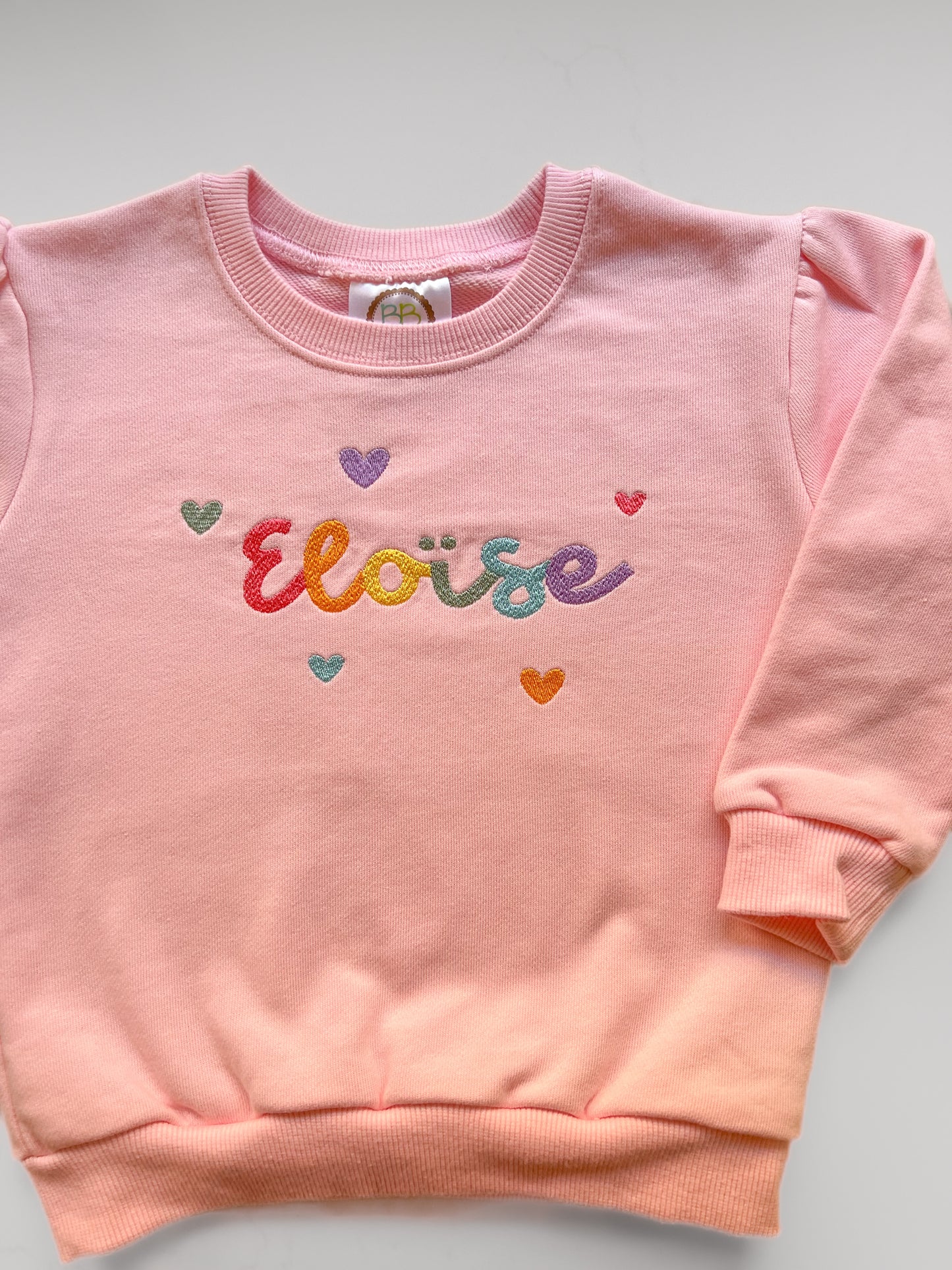 Rainbow hearts | Sweatshirt