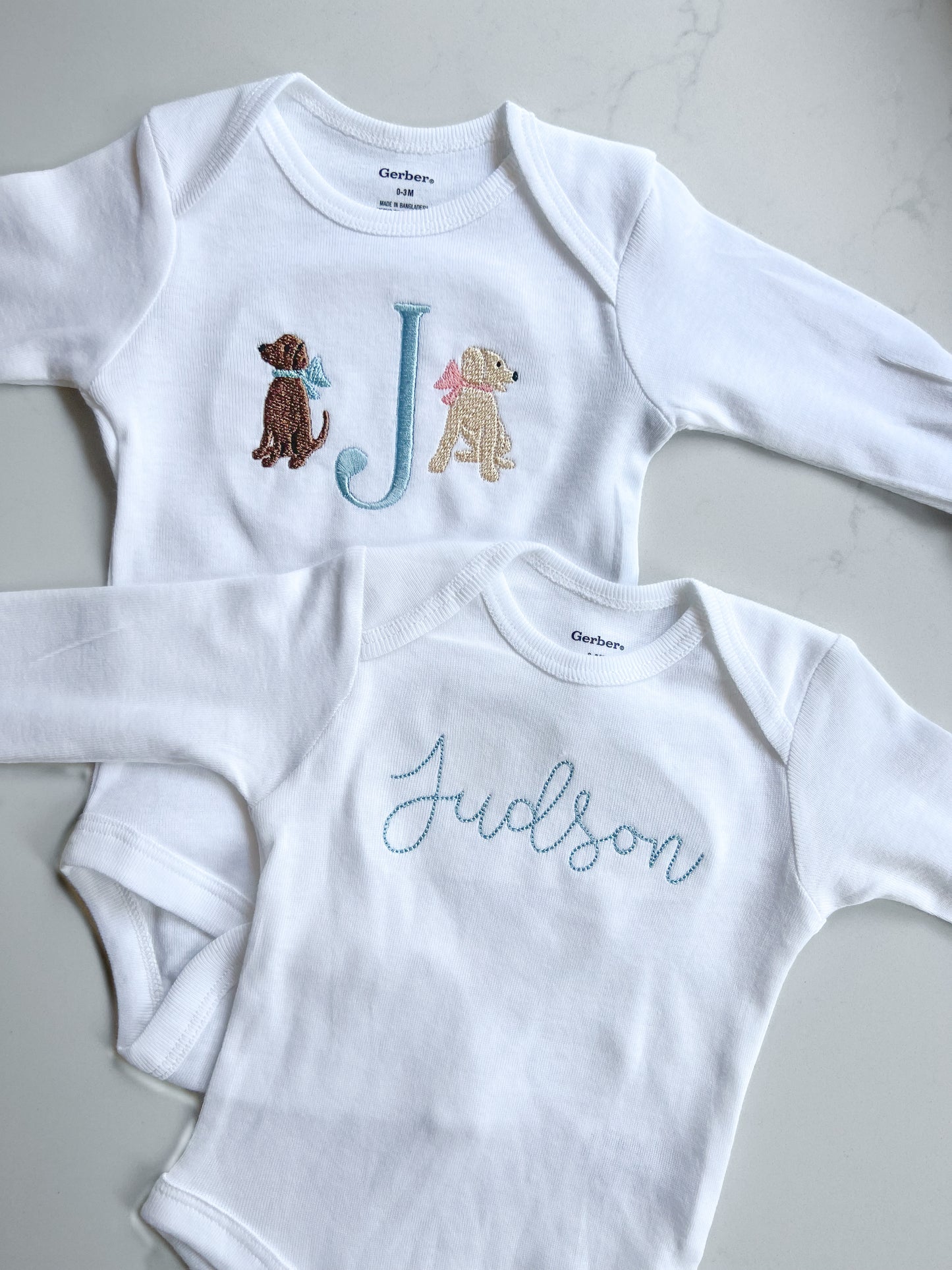 P U P P Y onesie bundle