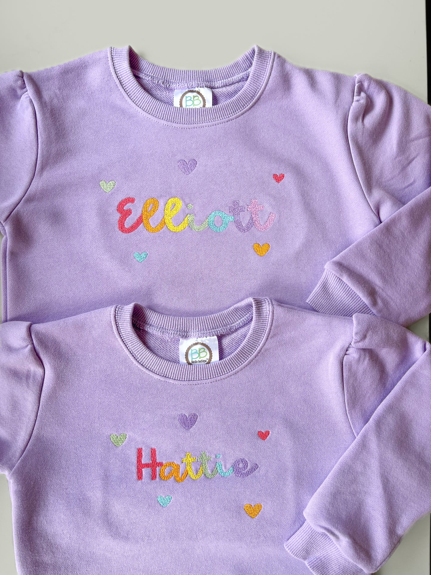 Rainbow hearts | Sweatshirt