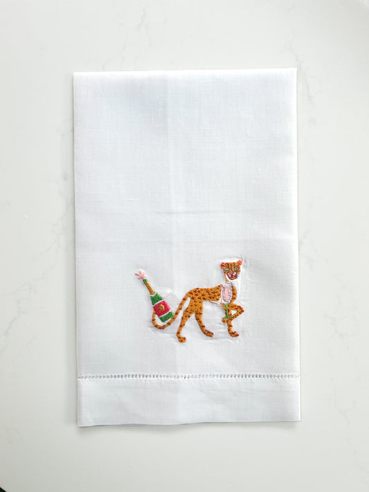 Tea Towel | Cheetah Champs 🥂